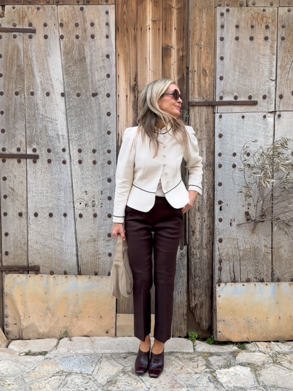 Zara Tailored Piping Blazer NWT - Picture 15 of 16